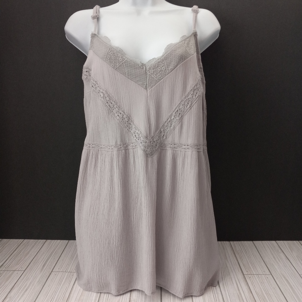 Torrid Gauze Lace Inset Camisole